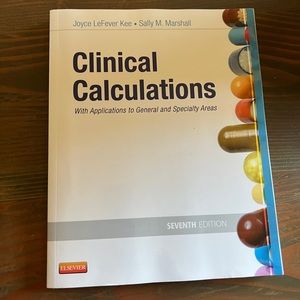 Clinical Calculations book